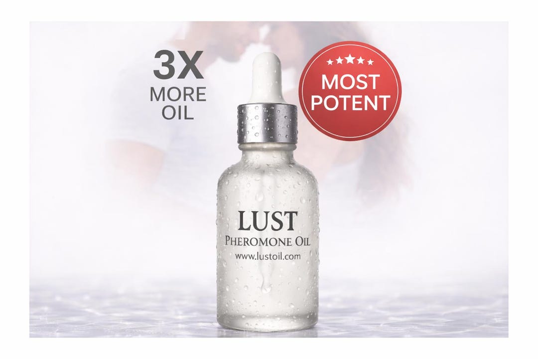 LUST X-tra Strength Pheromone Oil Dropper 1oz – Extra Potent Unisex ...