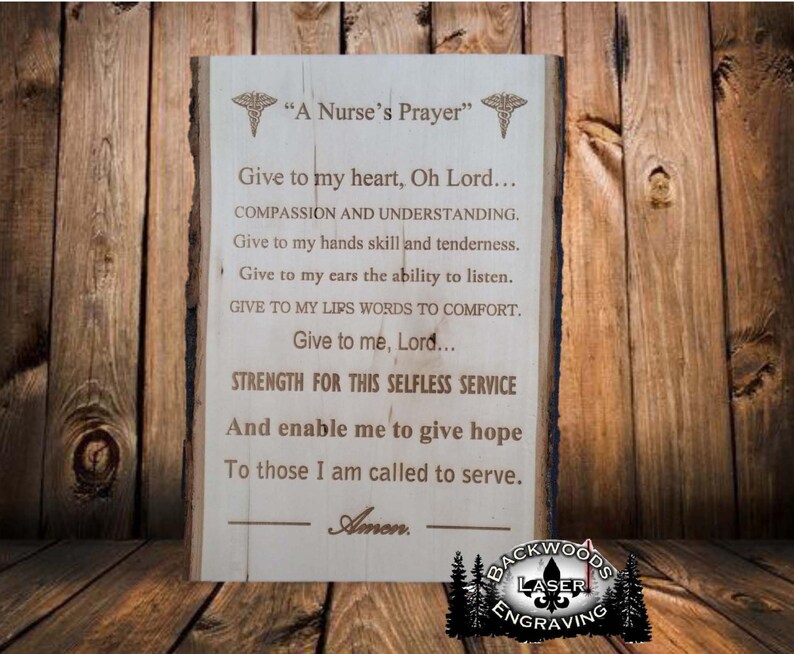 Nurse's Prayer NEW SALE PRICE image 1