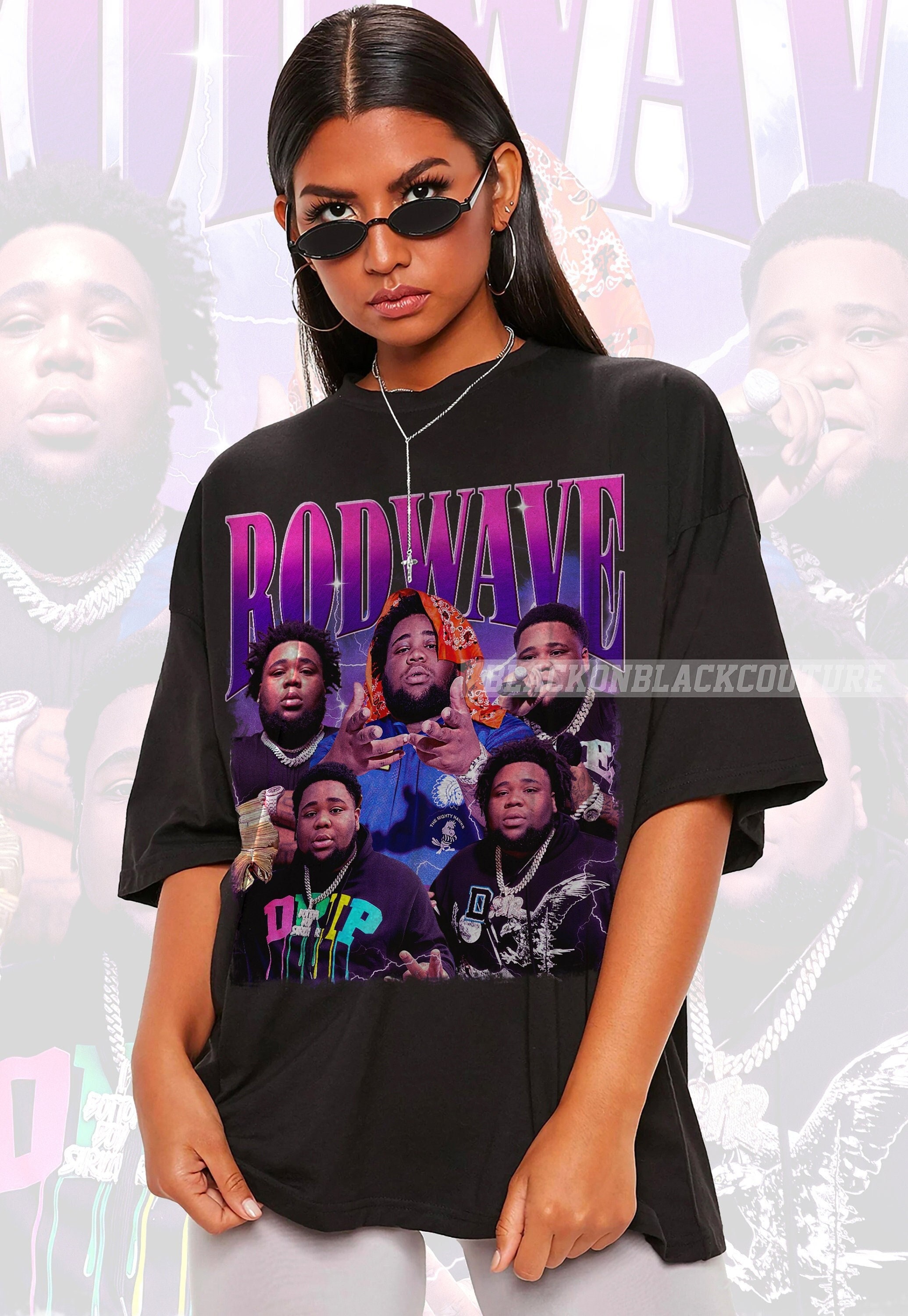 Vintage Bootleg Inspired Tee Graphic Unisex Tee Rod Wave Etsy