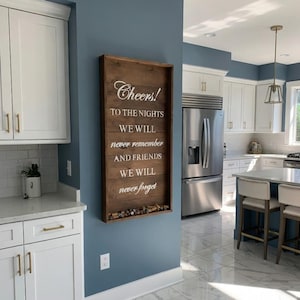 Porta tappi di sughero rustico in legno, teca espositiva, collezionista di tappi personalizzato, decorazione per bar "man cave", regalo per inaugurazione casa, IL PIÙ GRANDE SU ETSY!