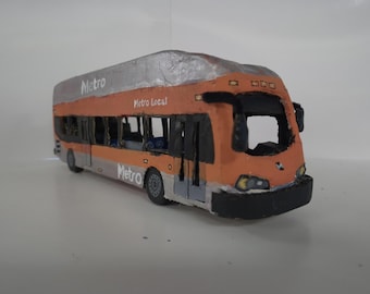 PaperTransport TLC-7 City Bus – Los Angeles County Metropolitan Transportation Authority (LACMTA)