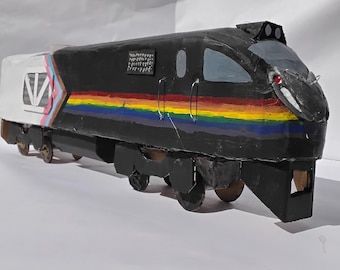 Pride Train Engine, Push & Pull Toy