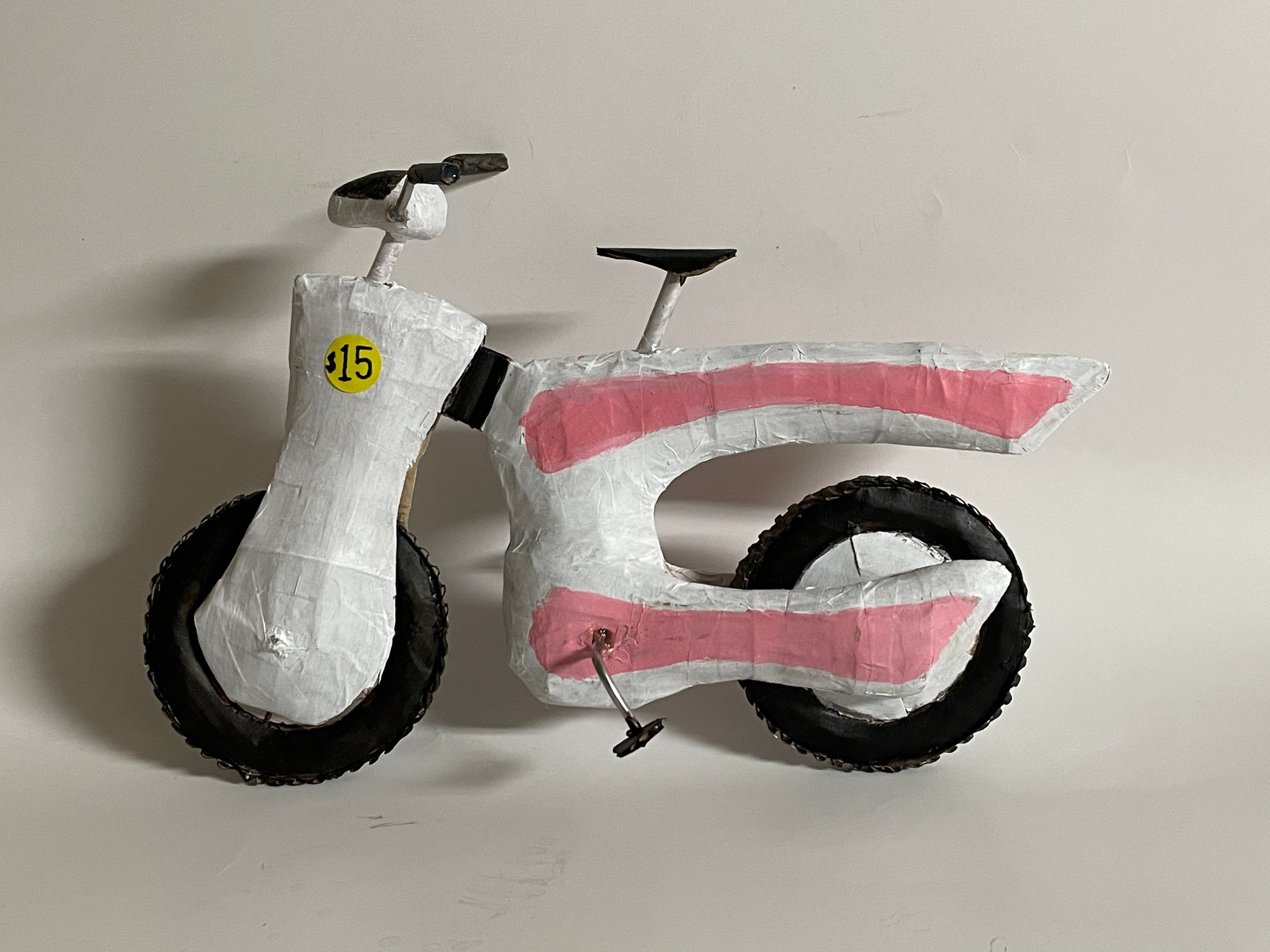 S.D.E.B Electric Bicycle Mode white & Pink Etsy UK