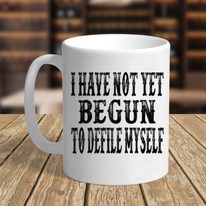 Taza &quot;Aún no he empezado a contaminarme&quot; - 325 ml