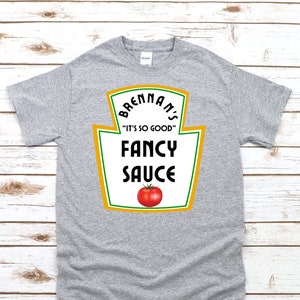 ブレナンズ・ファンシーソース - ステップ・ブラザーズ映画名言パロディ ユニセックスTシャツ