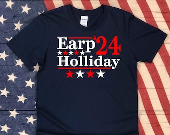 Earp Holliday 2024 Tombstone Election Parody Western Unisex T-Shirt
