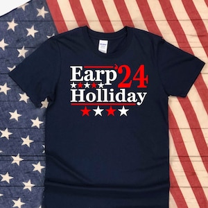 Earp Holliday 2024 Tombstone Election Parodie Western T-shirt unisexe