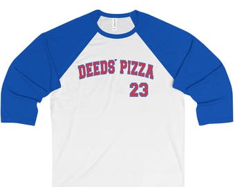 Deeds' Pizza 3/4 Sleeve Tee