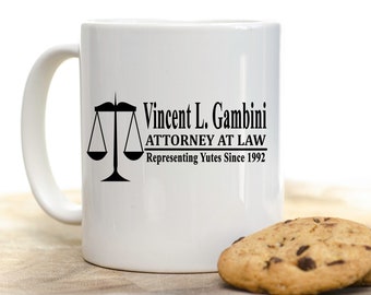 Vincent L Gambini - 11 oz Ceramic Mug