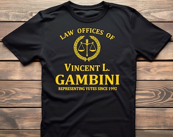 Kanzleien von Vincent L Gambini - Unisex T-Shirt 100% Baumwolle