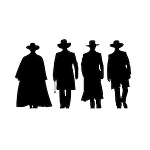 Tombstone Silhouette - Digital PNG File