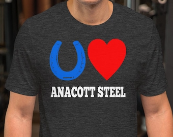 Steel youtube blue loves horseshoe anacott Blue Horseshoe