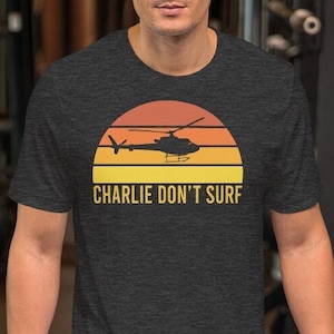 Charlie Don't Surf SCVB Surfing Cowboys Men's Cotton T-Shirt