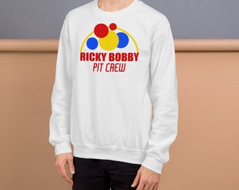 065 Ricky Bobby Pit Crew Hoodie Sweatshirt car racing costume funny shake bake 