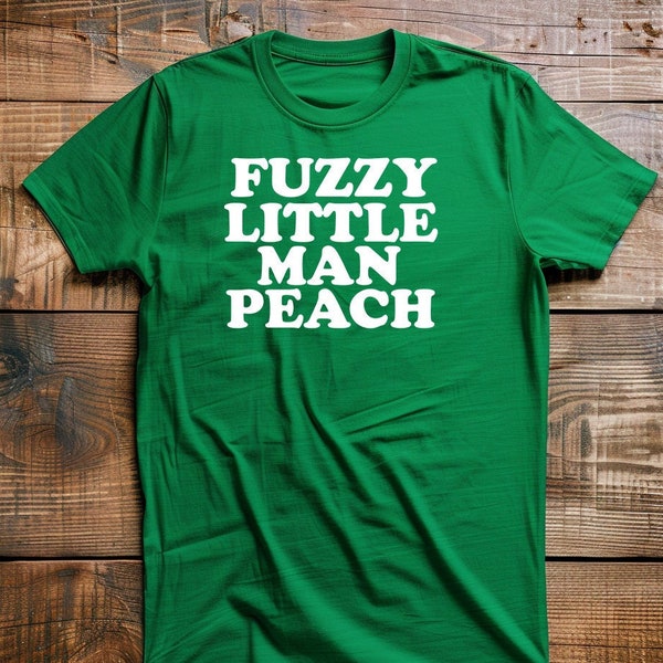 Fuzzy Little Man Peach - Unisex T-Shirt
