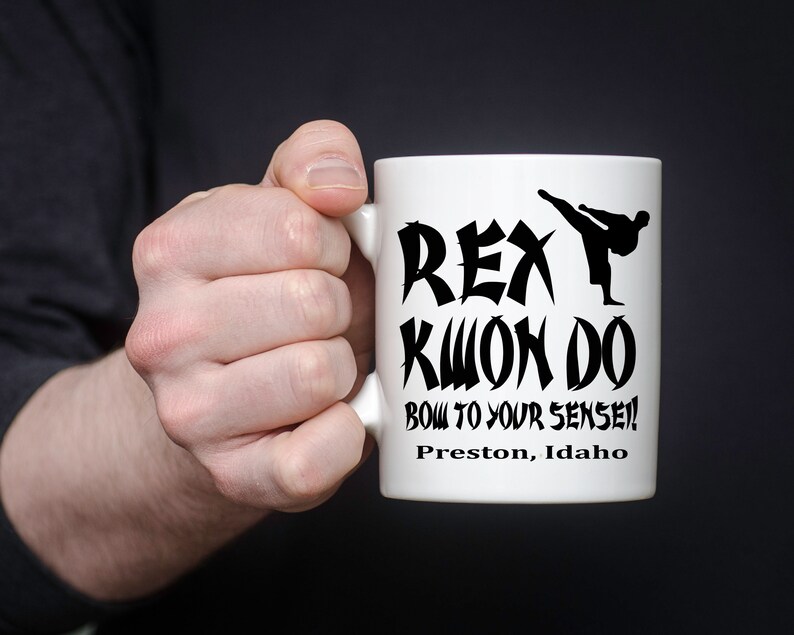 Rex Kwon Do 11 Oz Ceramic Mug Etsy