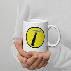 Captain Hammer 11 Ounce White glossy mug