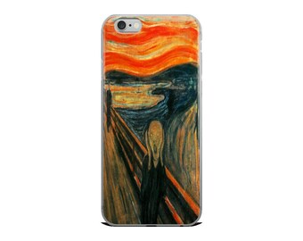 The Scream Painting Edvard Munch IPhone Case 5/5s/Se, 6/6s, 6/6s plus 7/7 plus case - iPhone