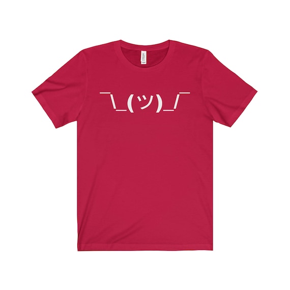 shrug emoji t shirt