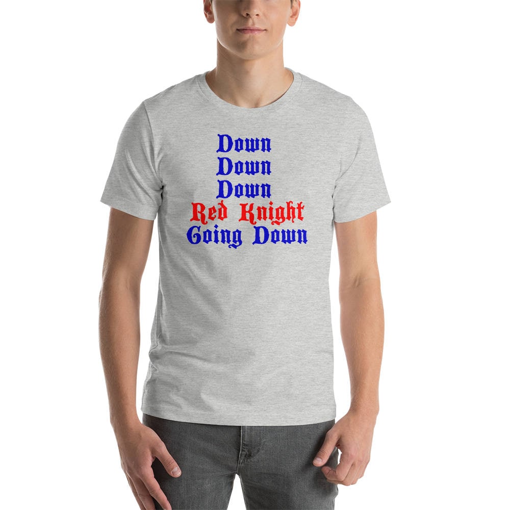 Down Down Down Red Knight Going Down Unisex Tshirt Etsy