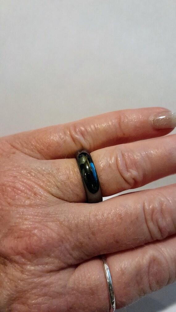 Hematite Single or Stackable Unity Promise Friend… - image 1