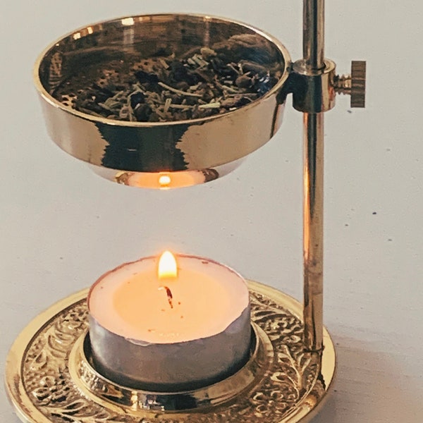 No Charcoal Needed, Tea Light Incense Resin Burner Helps Incense Last Longer And Saves Money On Using Charcoal Tablets