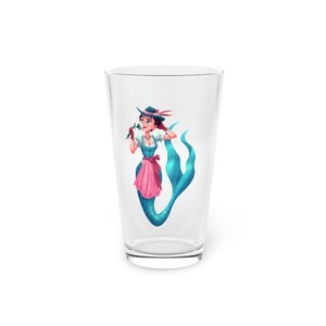 HELENE FISCHER Germany Mermaid Pint Glass, 16oz