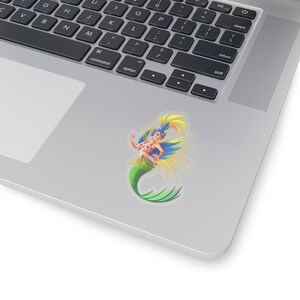 MARI Brazil Mermaid Stickers