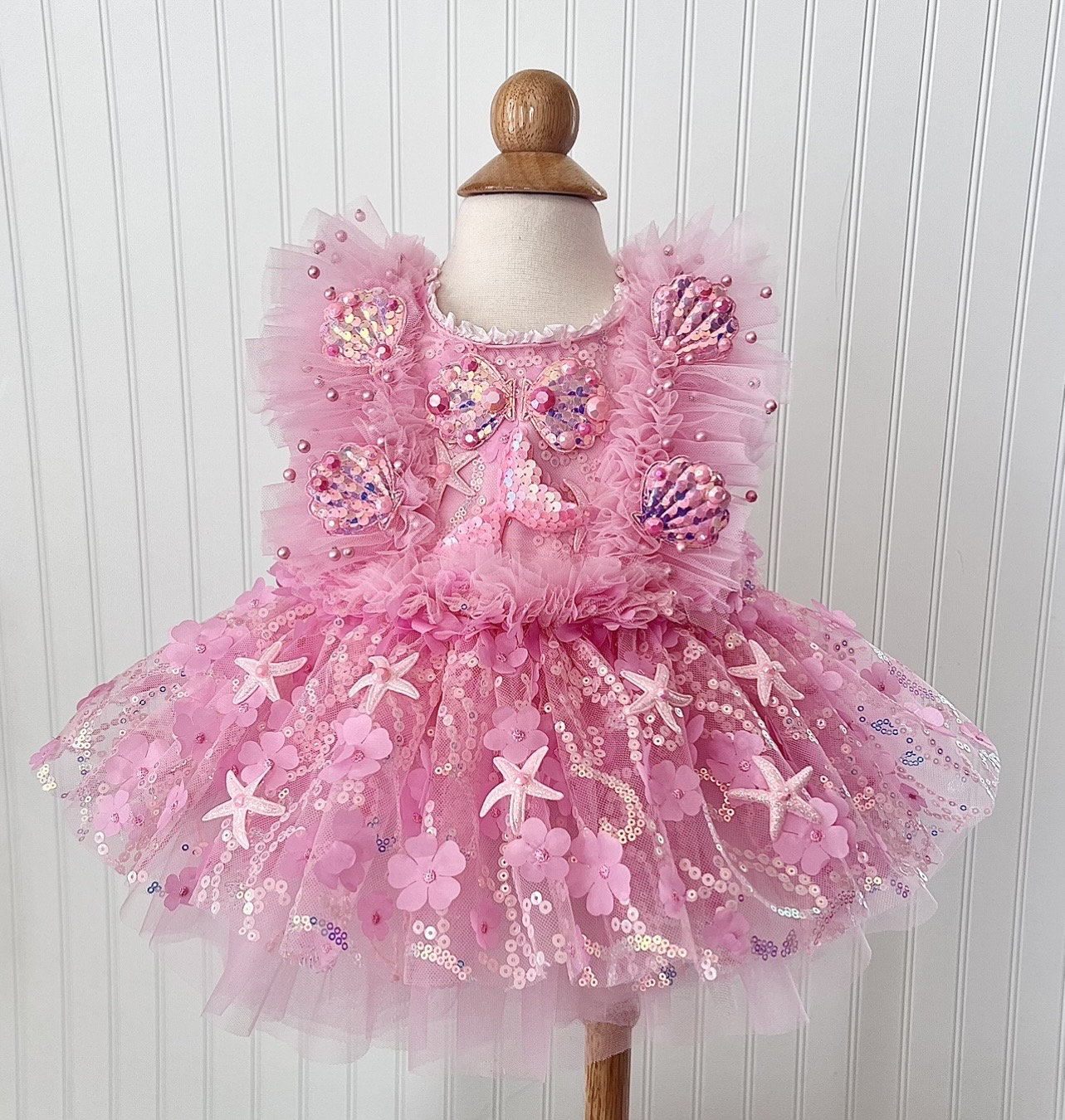 open lace back dress Buy Handloom Cotton Half sleeves Seashell Pink & White Dress