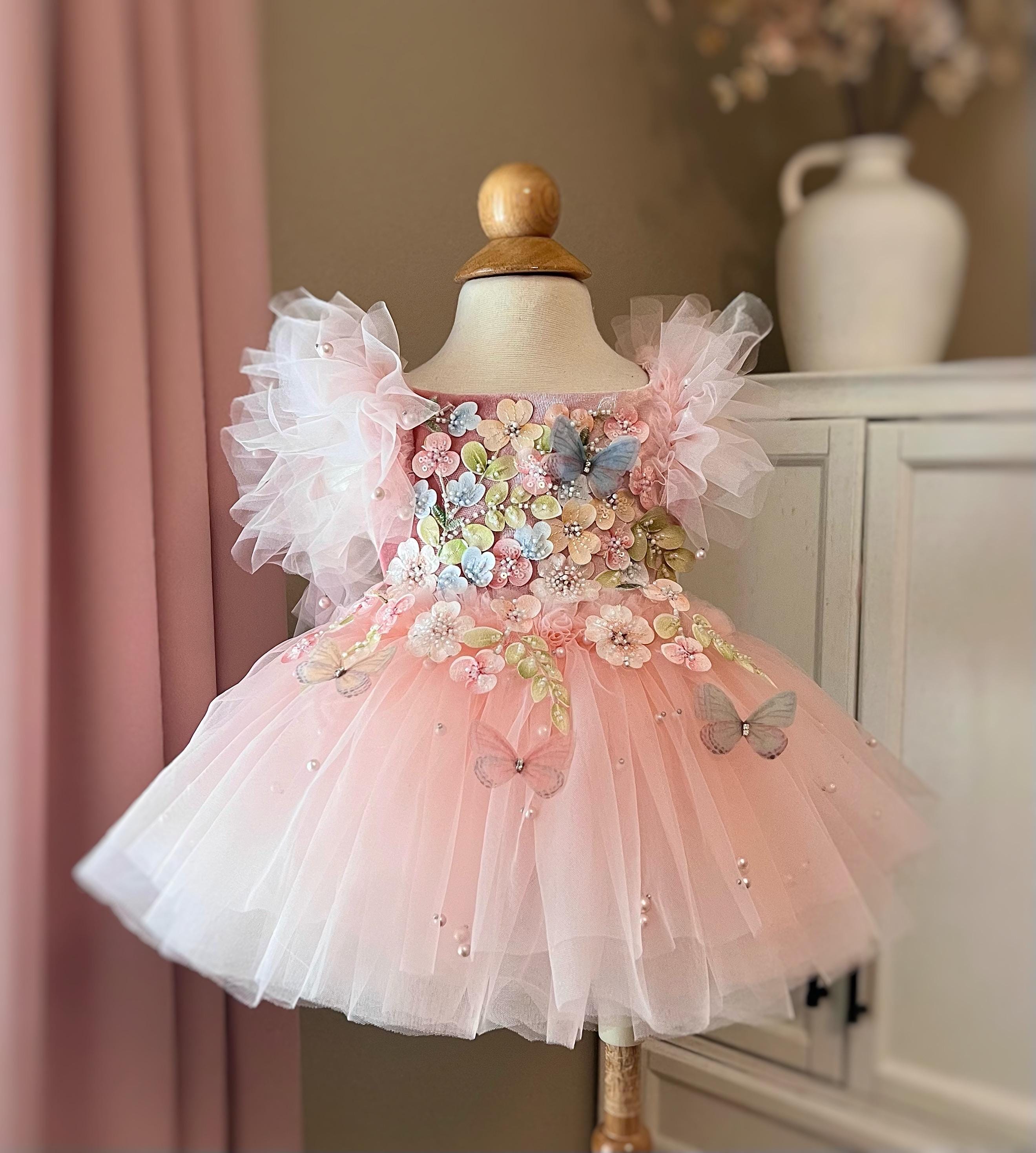 princess polly baby blue dress Mother Daughter Outfit for 1st Birthday main image 1