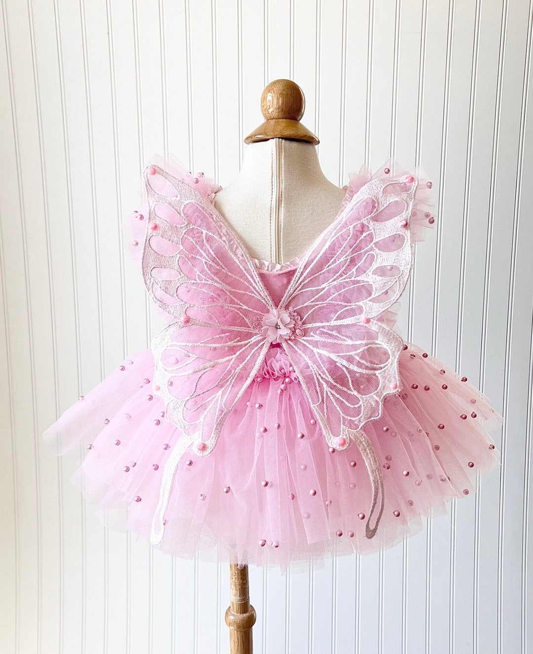 Sirens -  Elena Dress Pink Butterfly