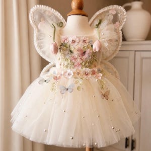 cream fairy dress Ivory Fairy Dress