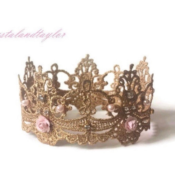 Newborn Lace Crown