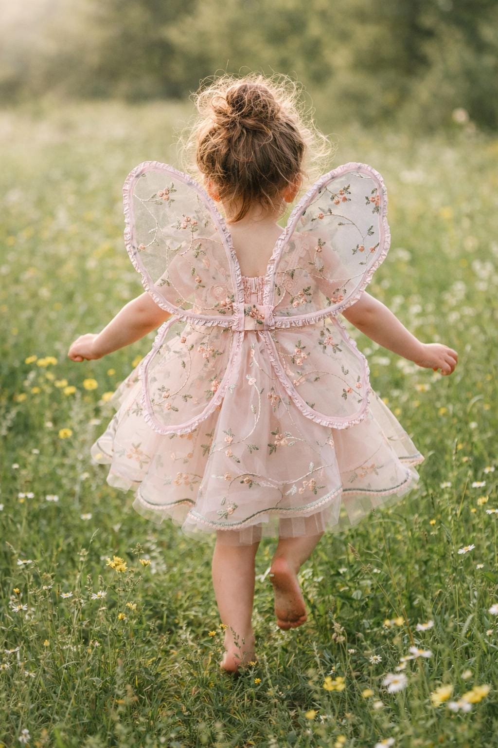 green emerald velvet dress Moon Fairy Baby Girl Tulle Dress main image 0