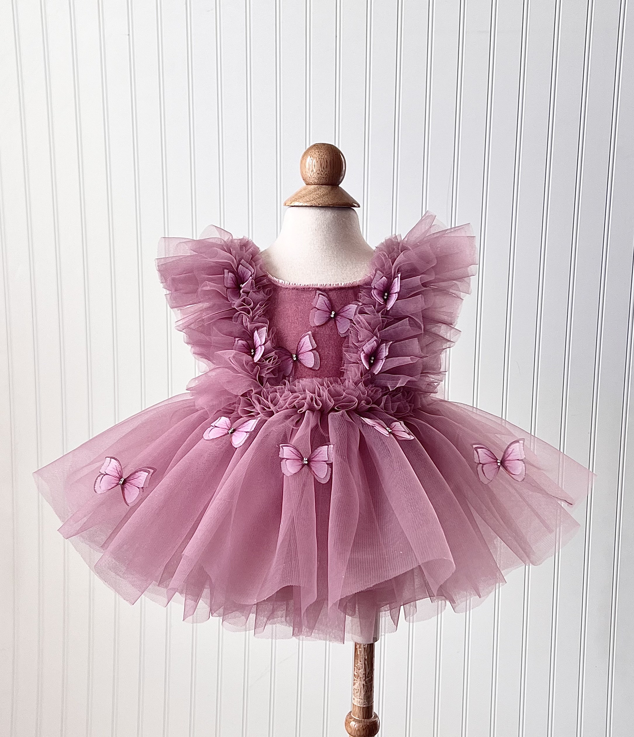 Rose Butterfly Dress and Wings, Rose Dress, Rose Butterfly