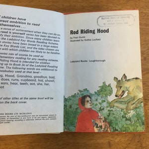 Vintage Ladybird Book - Little Red Riding Hood, - Etsy UK
