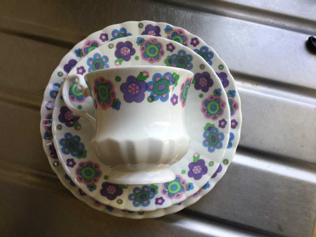 Mayfair Fine Bone China Trio Etsy