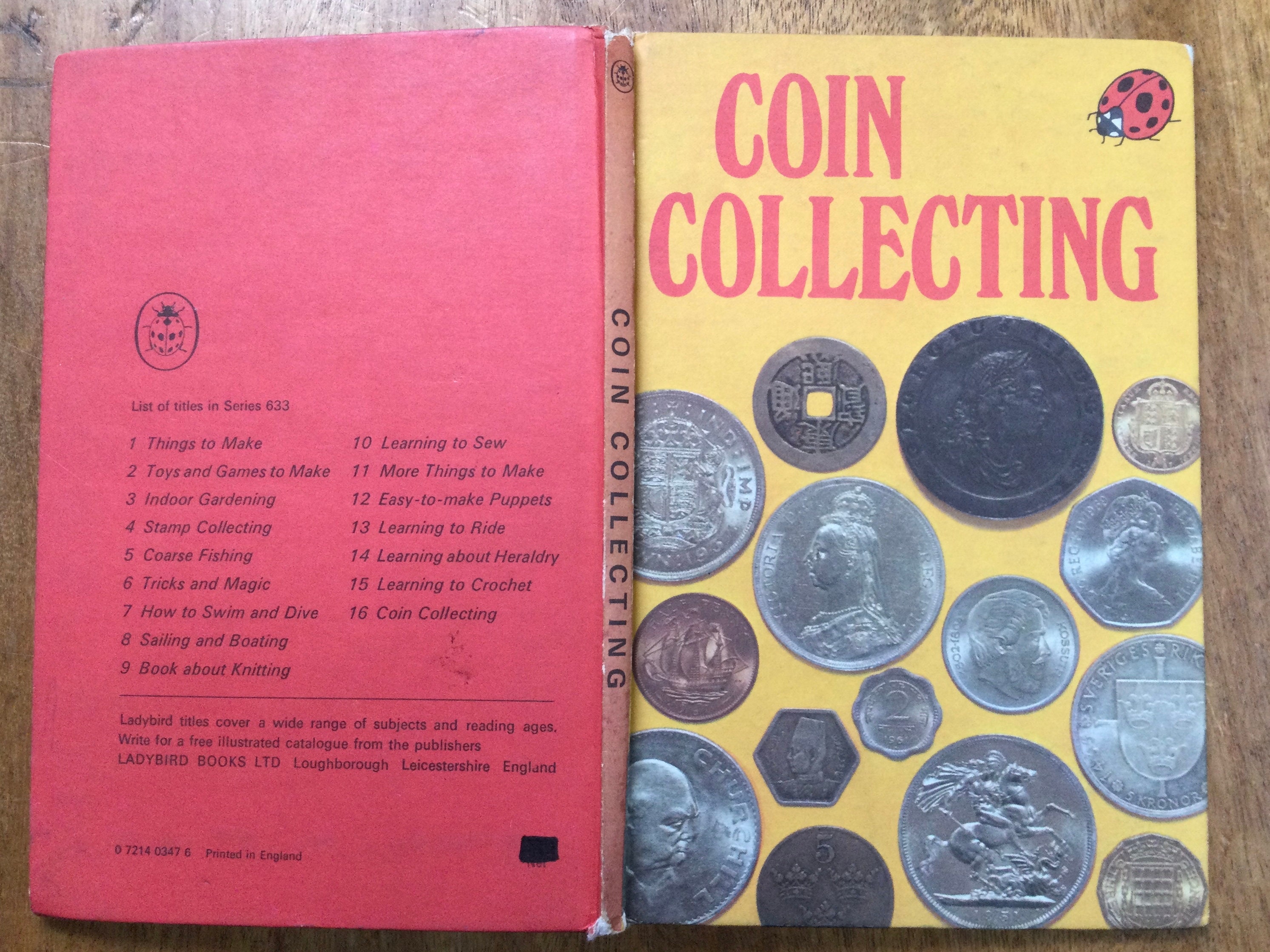Various Coin Collection Books Lot of 7