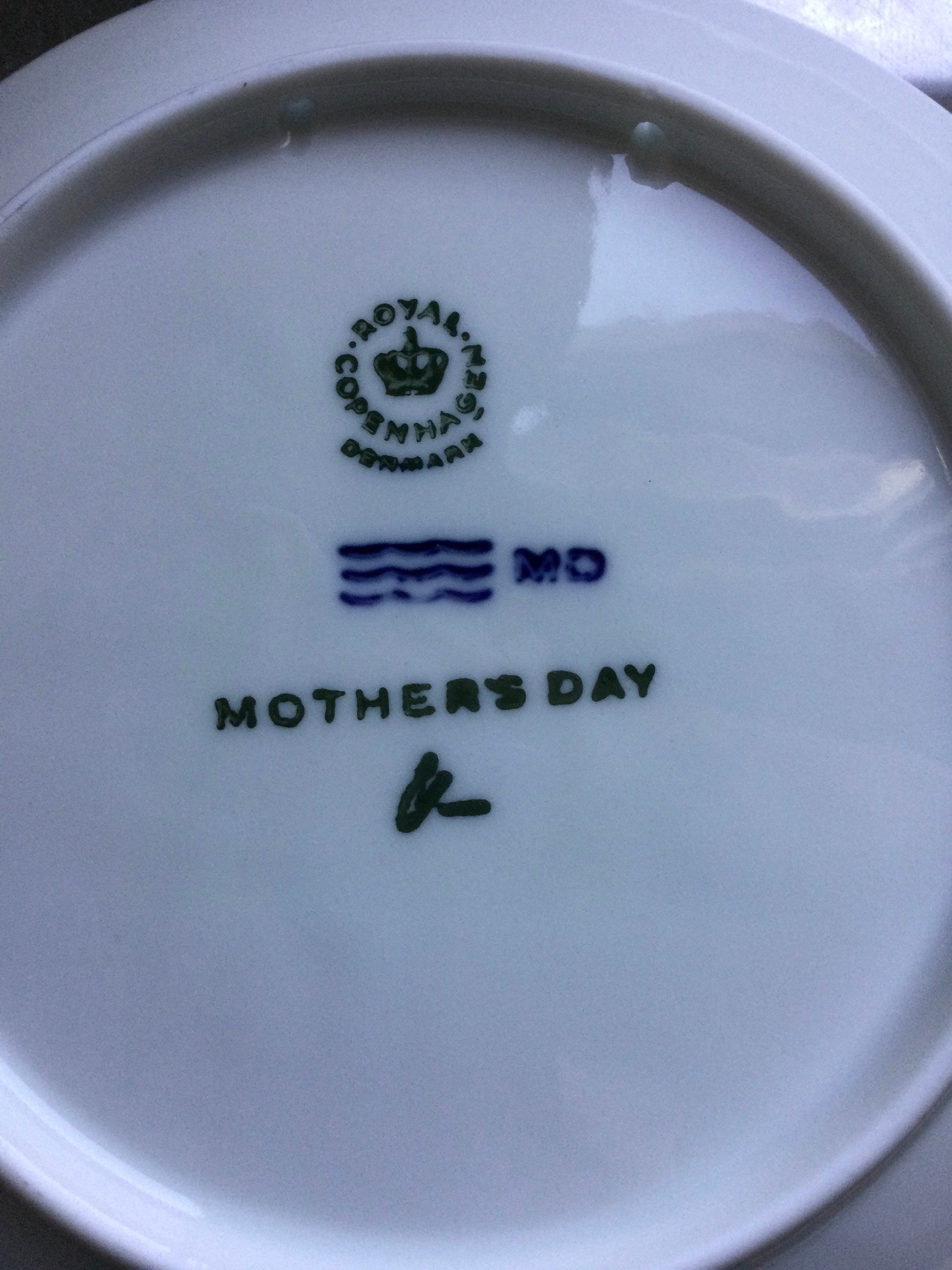 1974年コペンハーゲン母の日プレート - Etsy 日本