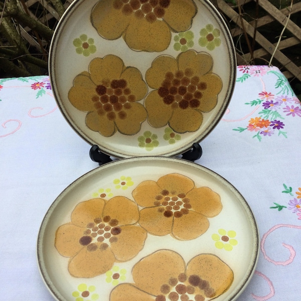 2x Denby Minstrel - Side Plates