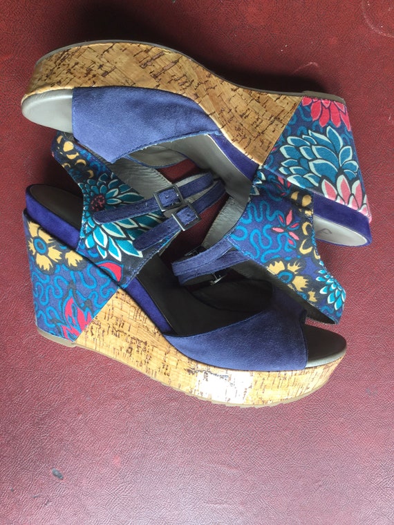 Buy Liberty Clarks Sandal Blue in - Etsy