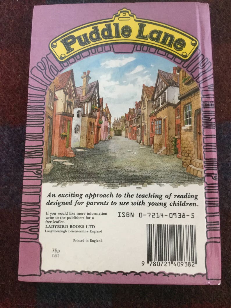 Puddle Lane Ladybird book When the Clock Struck Thirteen Etsy