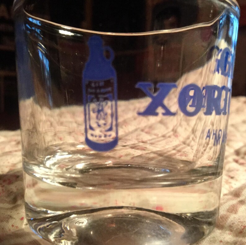 Four Xoriguer Gin Shot Glasses Etsy