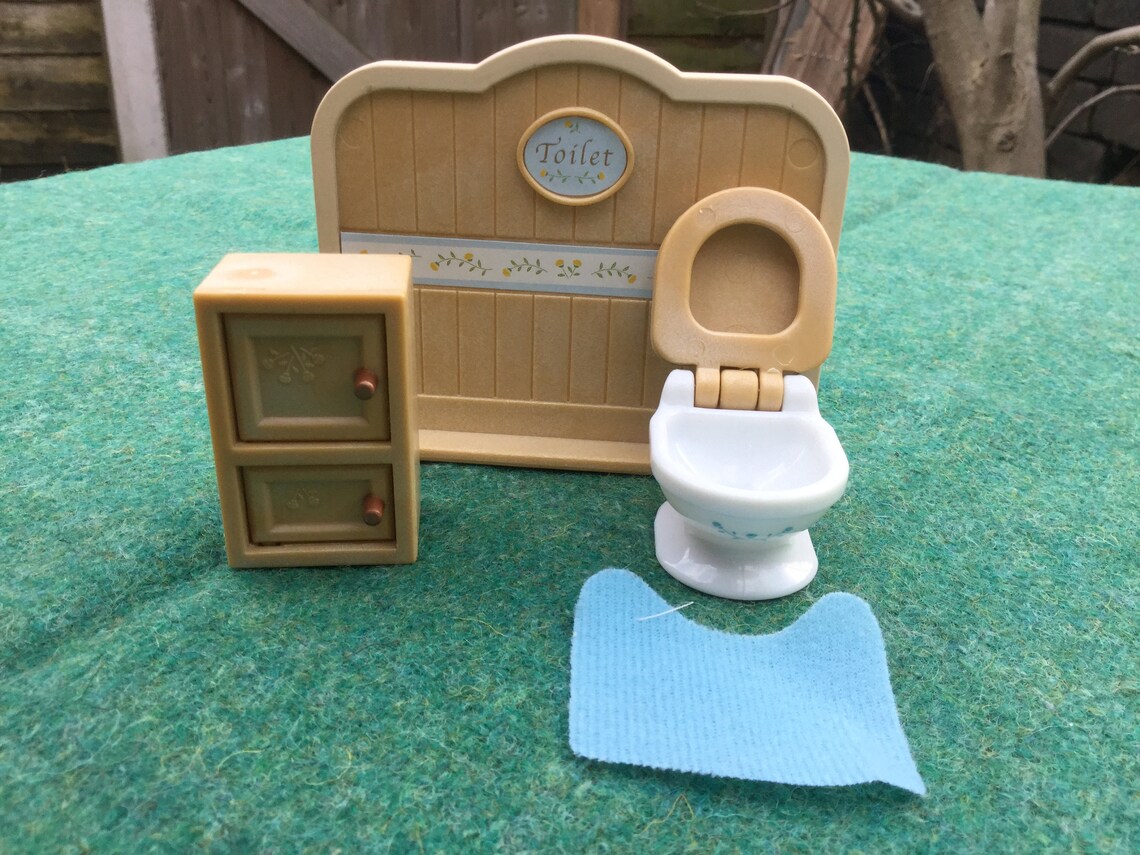 Sylvanian Family Bathroom Items Etsy UK