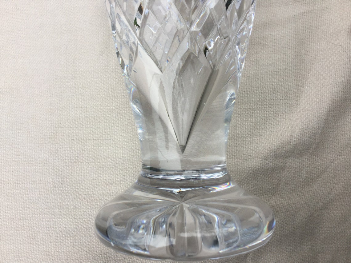 Royal Doulton Crystal Vase Etsy