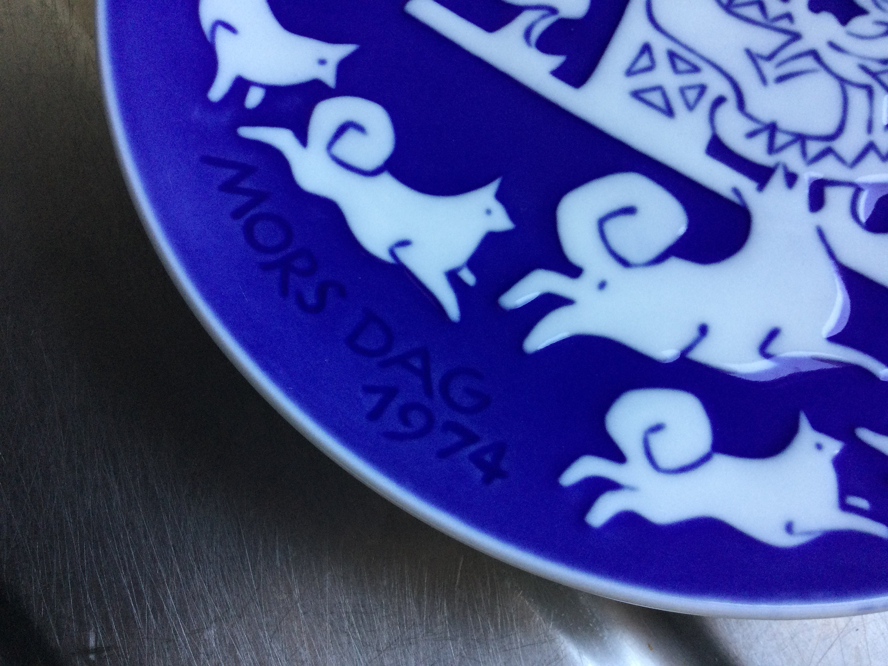 1974年コペンハーゲン母の日プレート - Etsy 日本