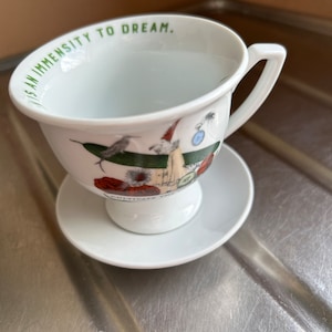 Hendrick's Gin tea cup and saucer