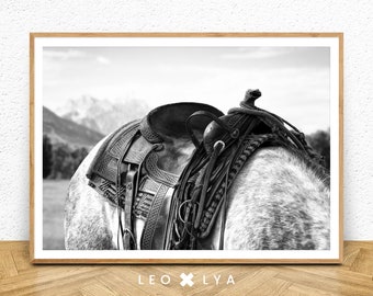 Horse Print, Digital Print, Horse Printable, Home Decor, Animal Photography, Equestrian Print, Equestrian Decor, Western Decor, Southwest