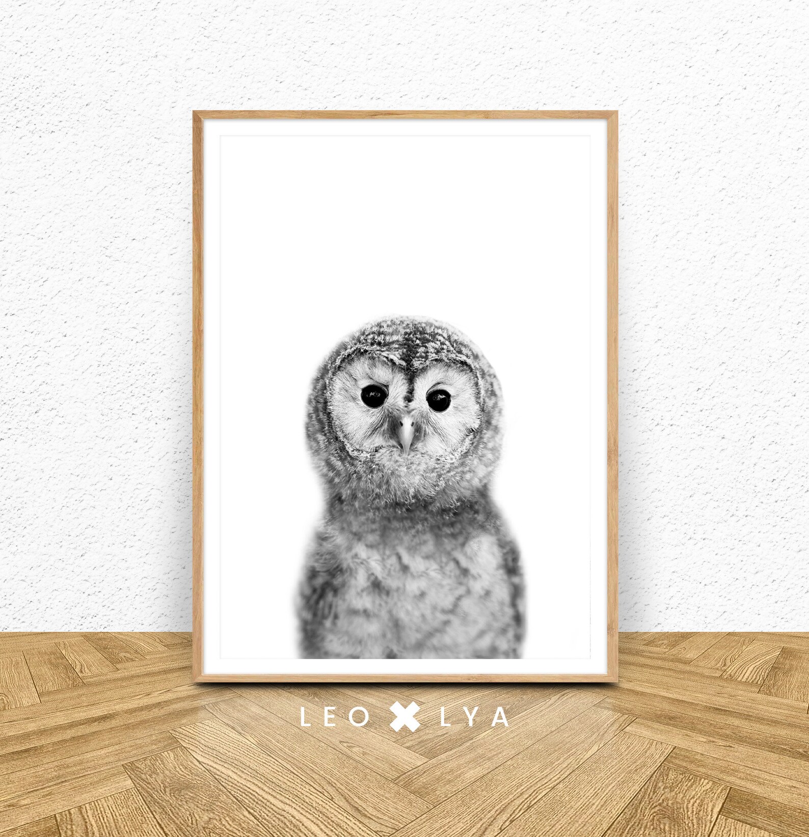 Nursery Animal Print Printable Art Baby Owl Nursery Decor - Etsy