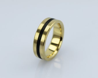 Carbon ring gold-plated (sample no. 513)